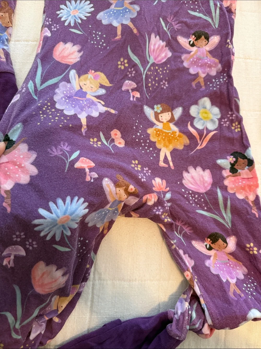 Little Sleepies Garden Fairy Zippy
